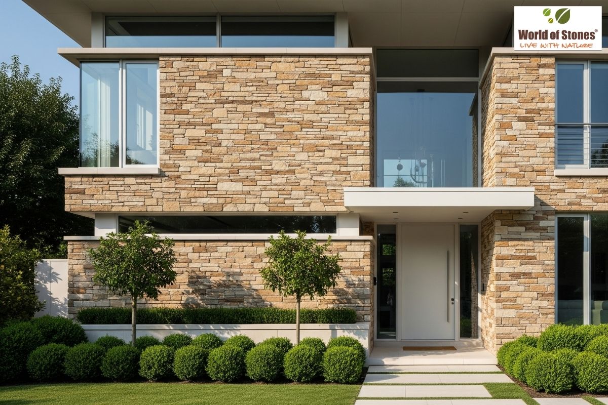 Natural Stone Cladding for Exterior Walls | Guide for Indian Homes