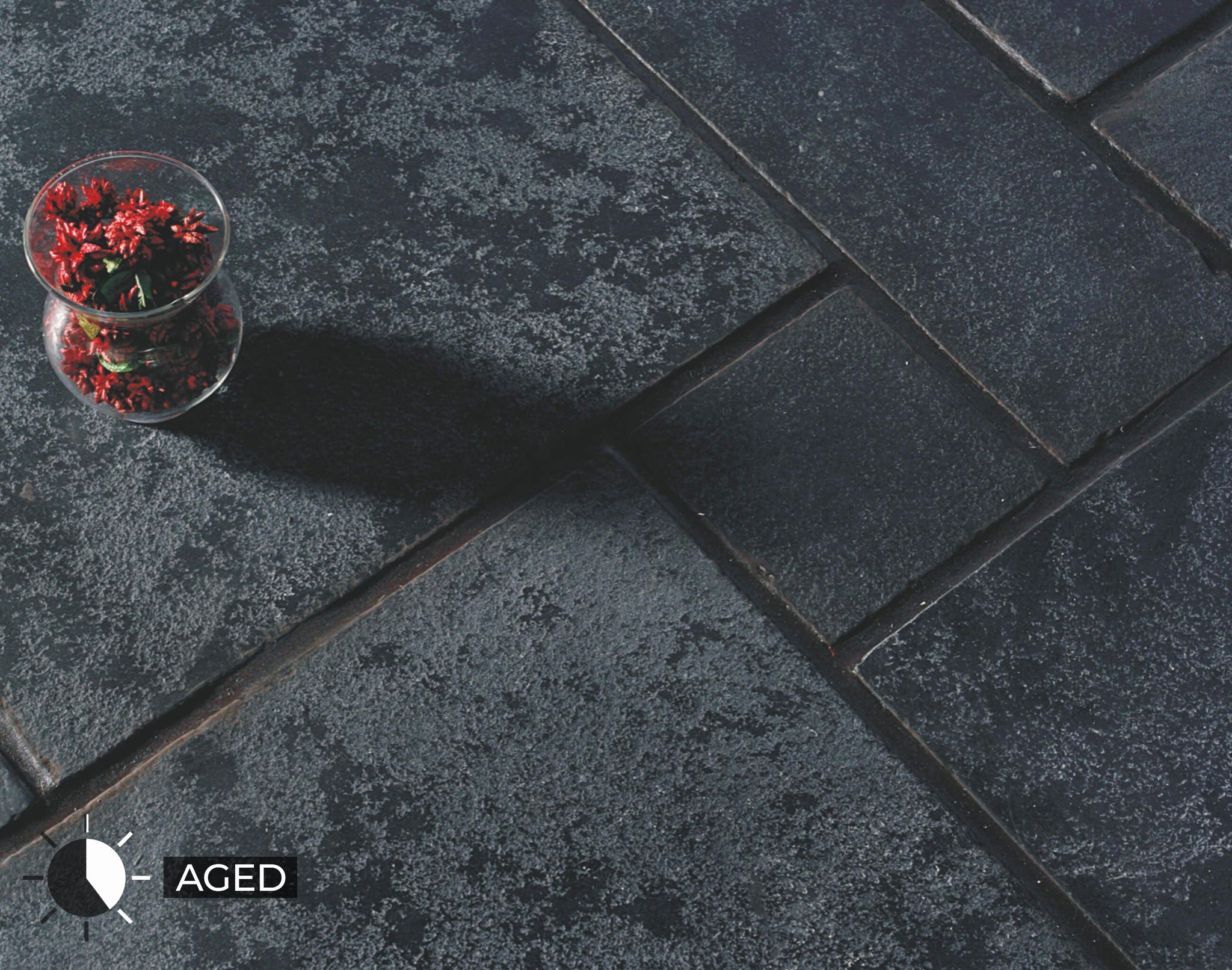 Midnight Limestone Rocks Limestone Flooring: Premium Natural Stone Floor Tiles