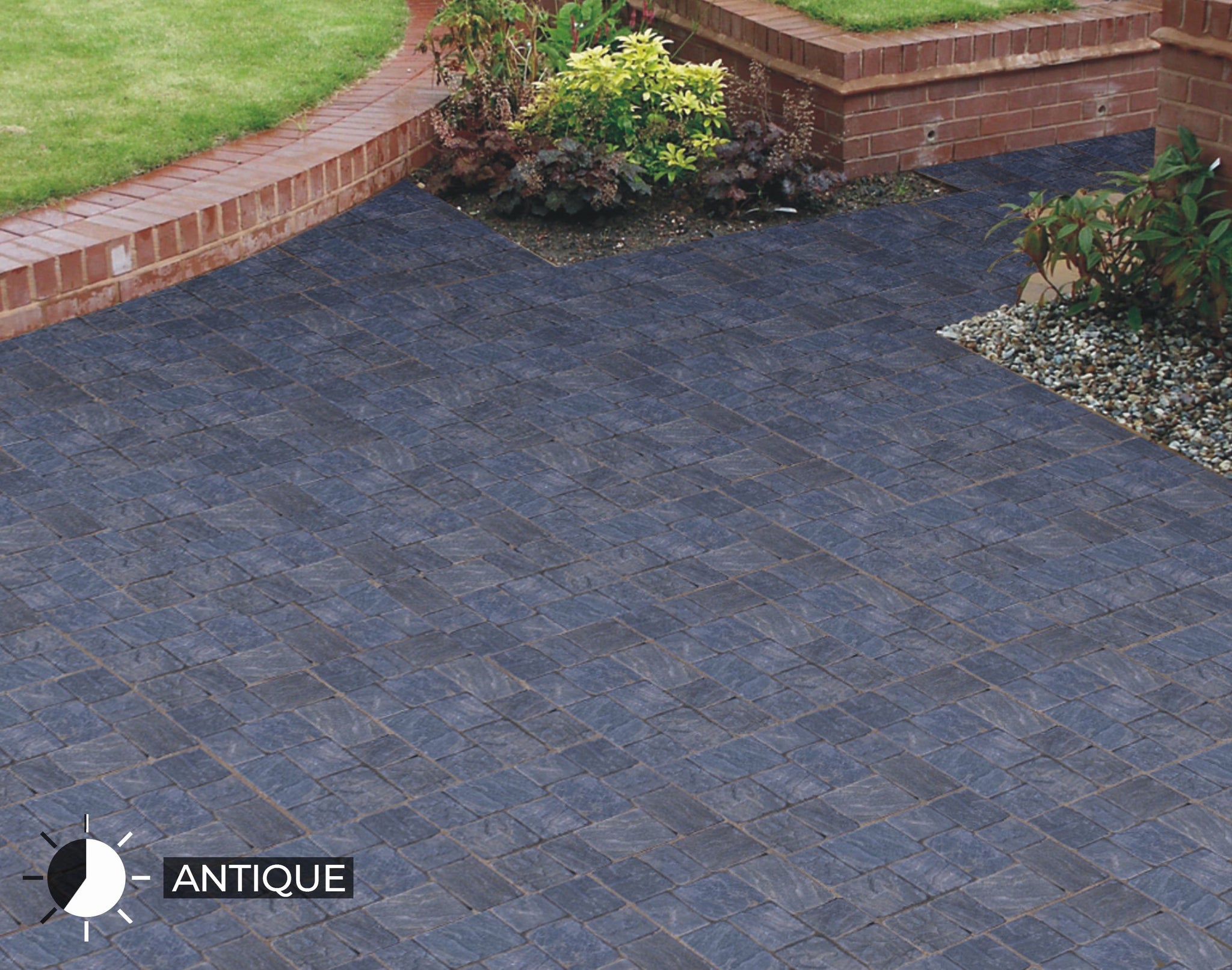 Cloudy Black: Premium Cobble Stone Tiles & Landscaping in India