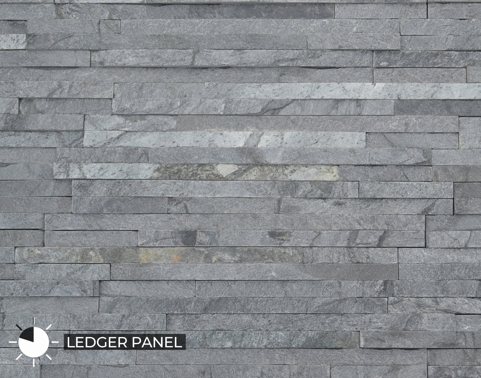 Silver Grey Interior Stone Wall Covering